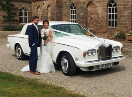Rolls Royce wedding car in Rotherham
